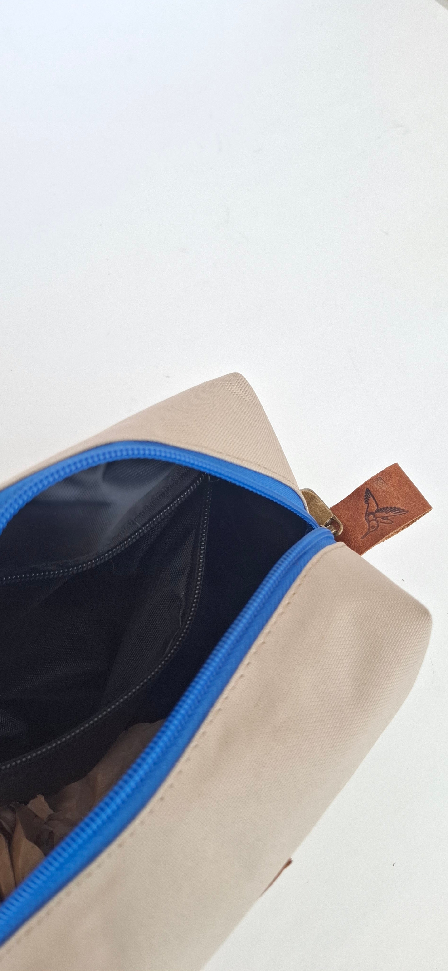 Neceser ULMMO impermeable Beige Claro