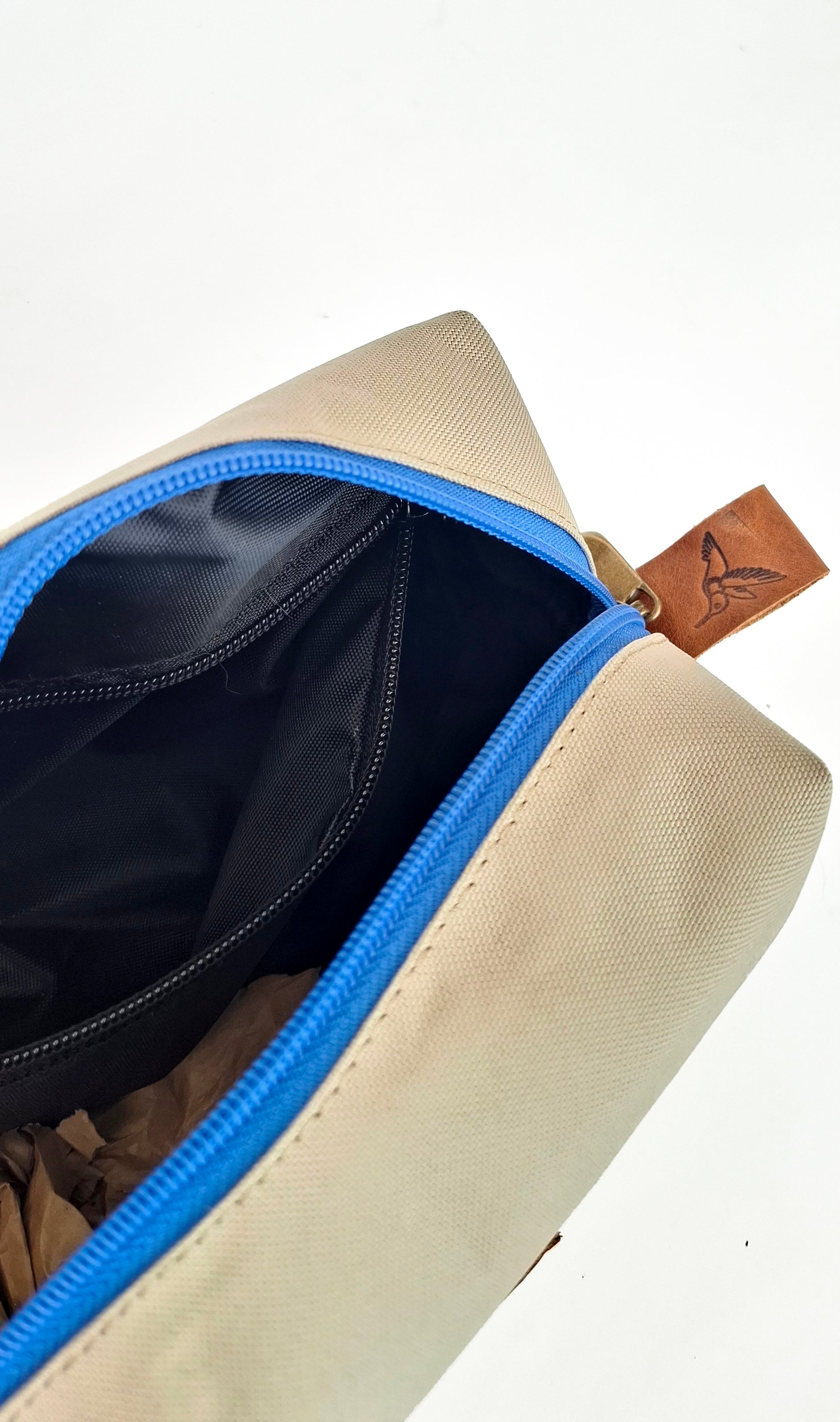 Neceser ULMMO impermeable Beige Claro