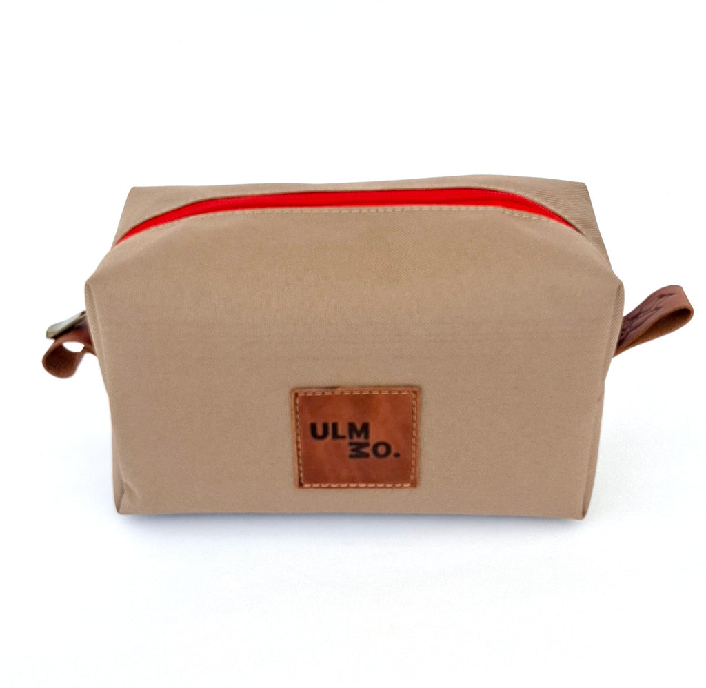 Neceser ULMMO impermeable Beige Oscuro