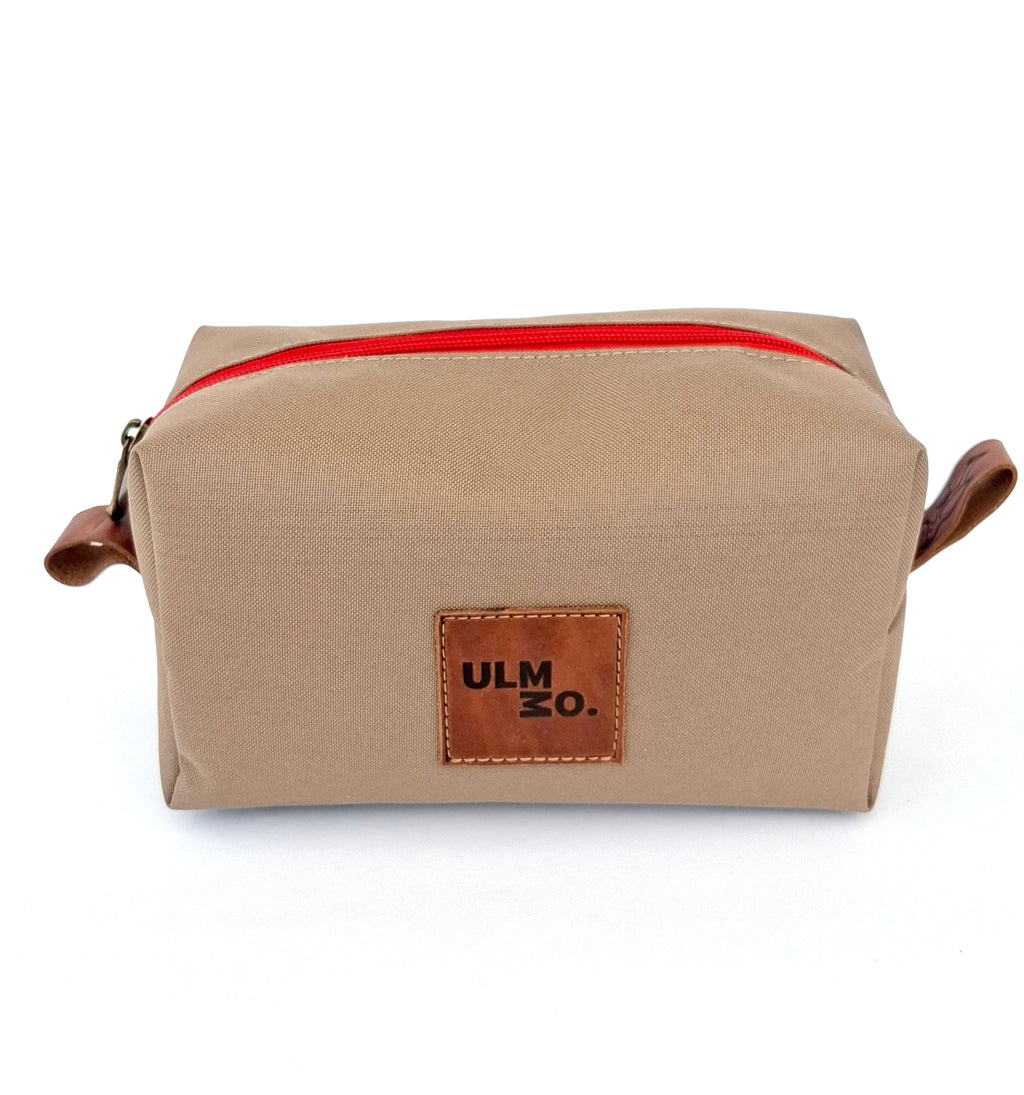 Neceser ULMMO impermeable Beige Oscuro