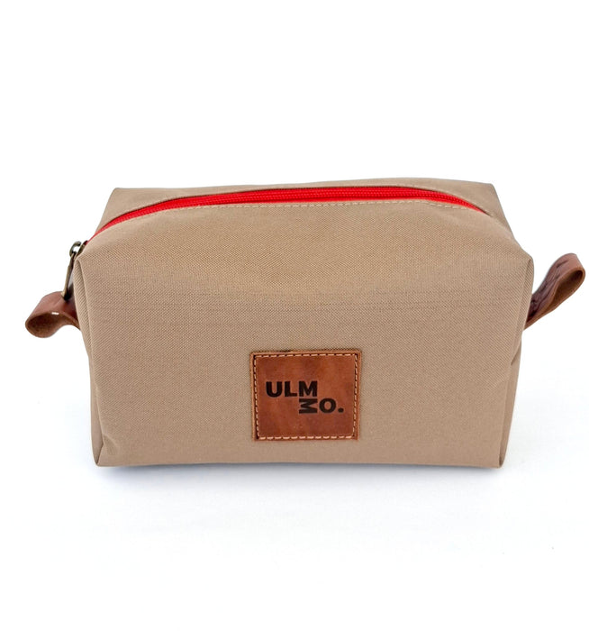 Neceser ULMMO impermeable Beige Oscuro