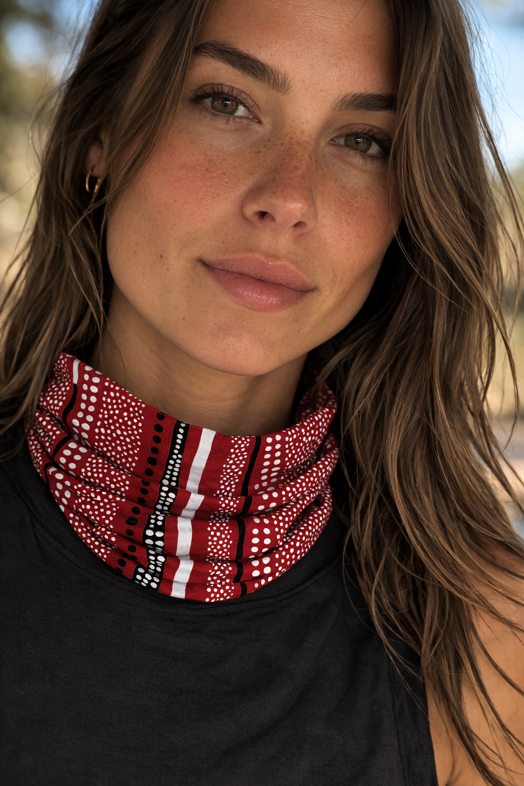 Bandana ULMMO - Colección Selknam Geométrica