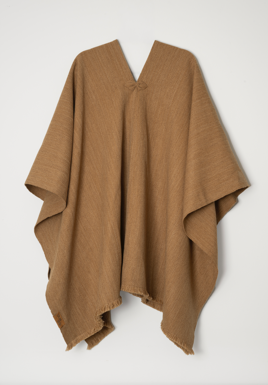 Poncho Tradicional Lana - Beige - Creado en Chile