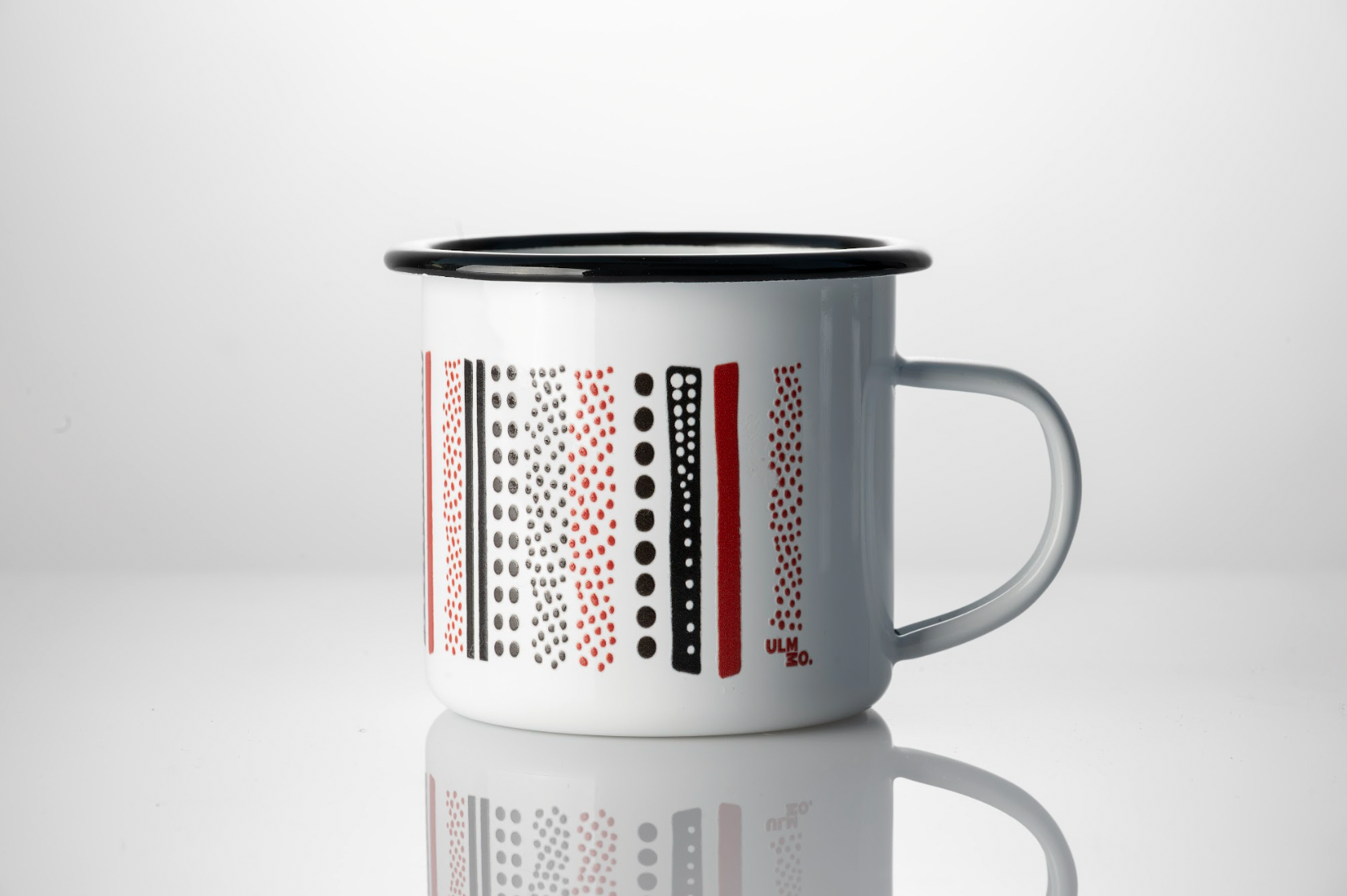 Tazón Enlozado ULMMO – Colección Selknam / Geométrico