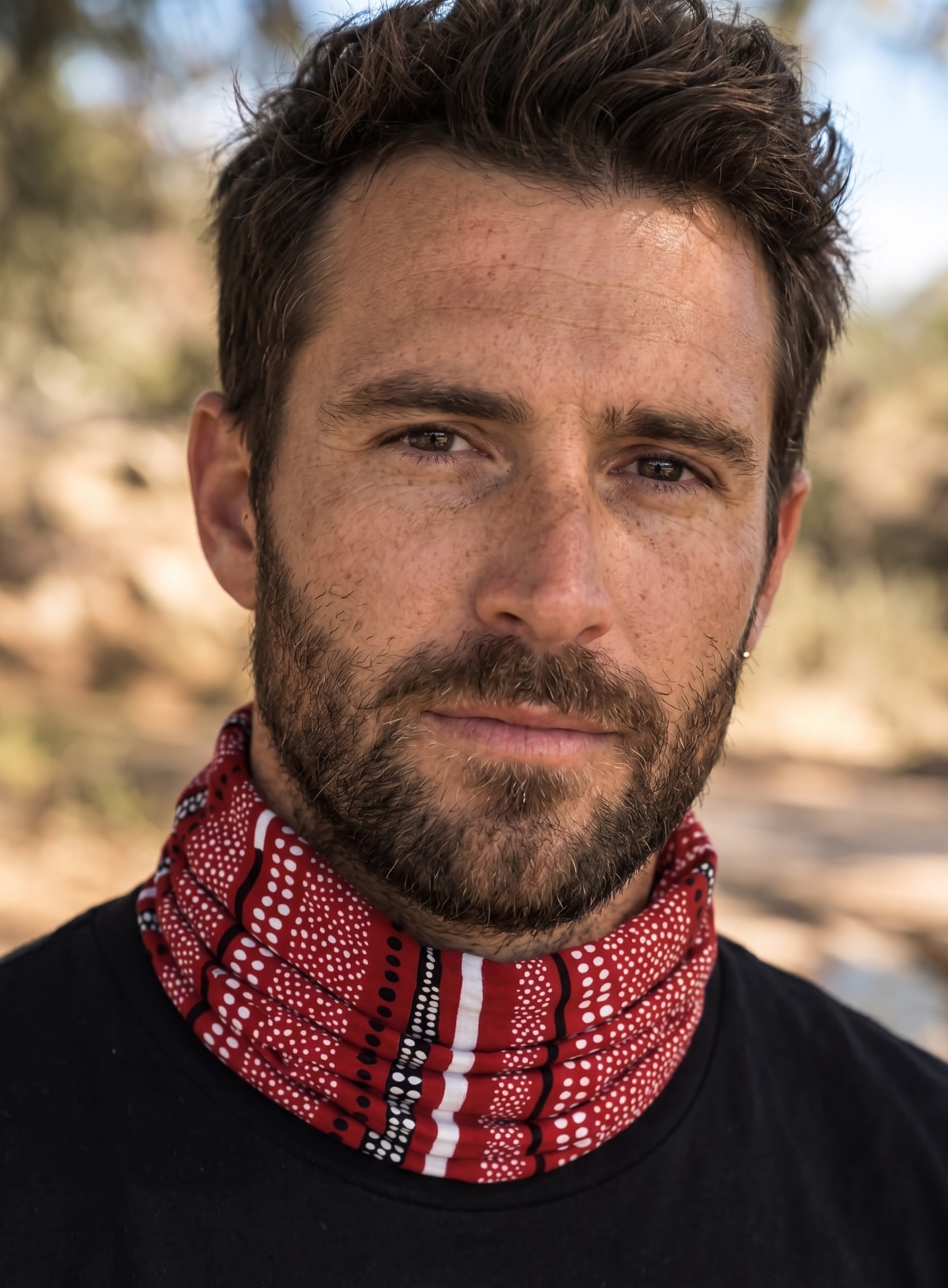 Bandana ULMMO - Colección Selknam Geométrica