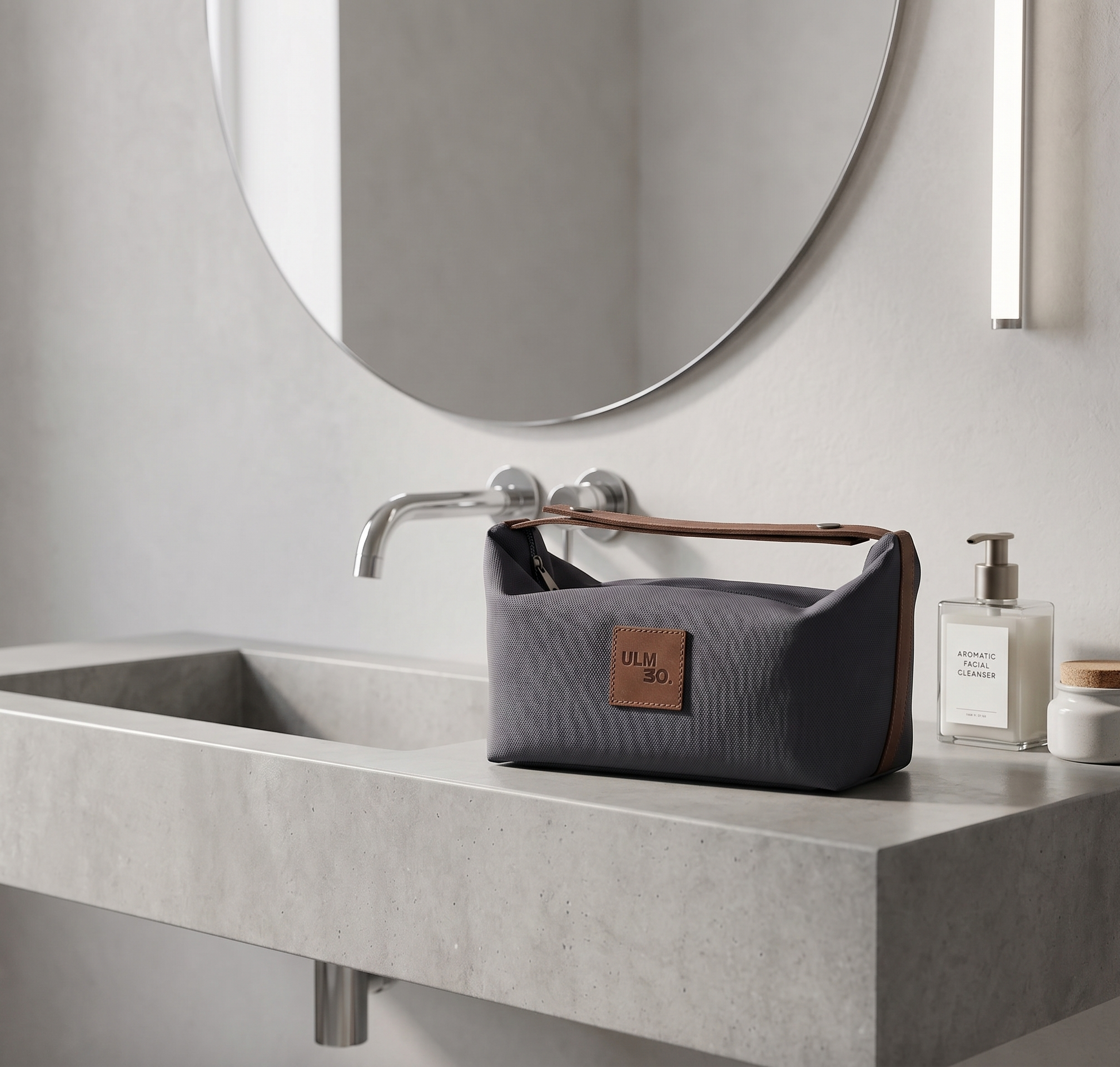 Neceser grande ULMMO impermeable Gris