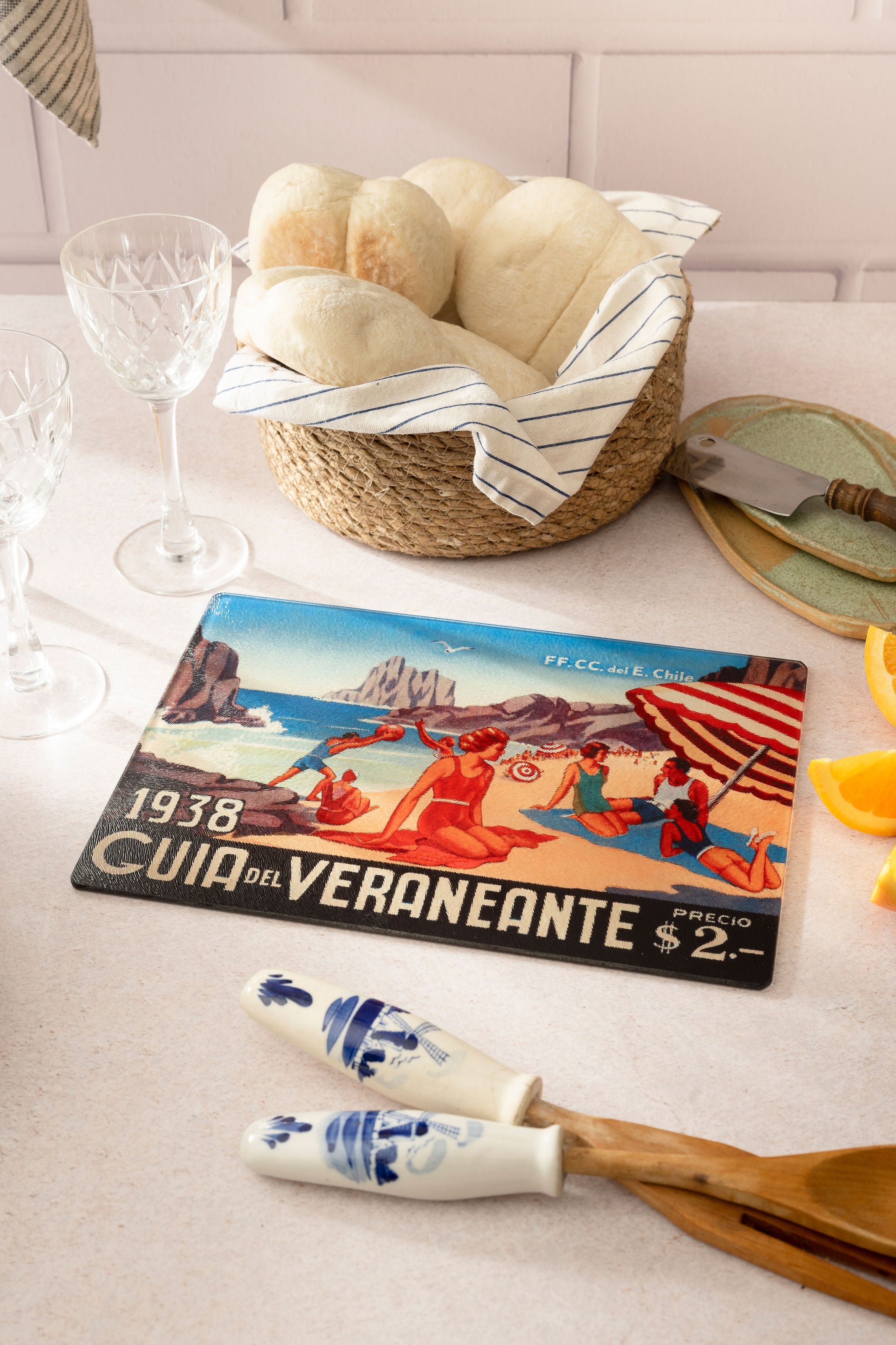 Tabla de vidrio En Viaje Playa