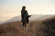 Poncho Tradicional Lana - Camel - Creado en Chile