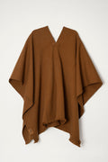 Poncho Tradicional Lana - Camel - Creado en Chile