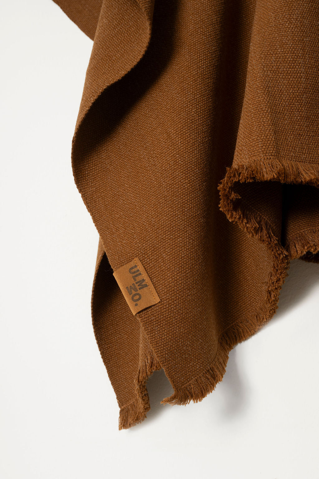 Poncho Tradicional Lana - Camel - Creado en Chile