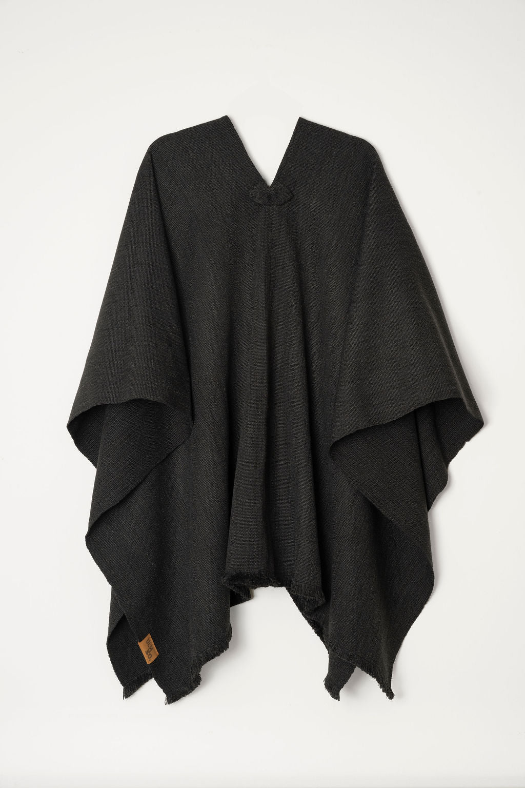 Poncho Tradicional Lana - Gris Marengo - Creado en Chile