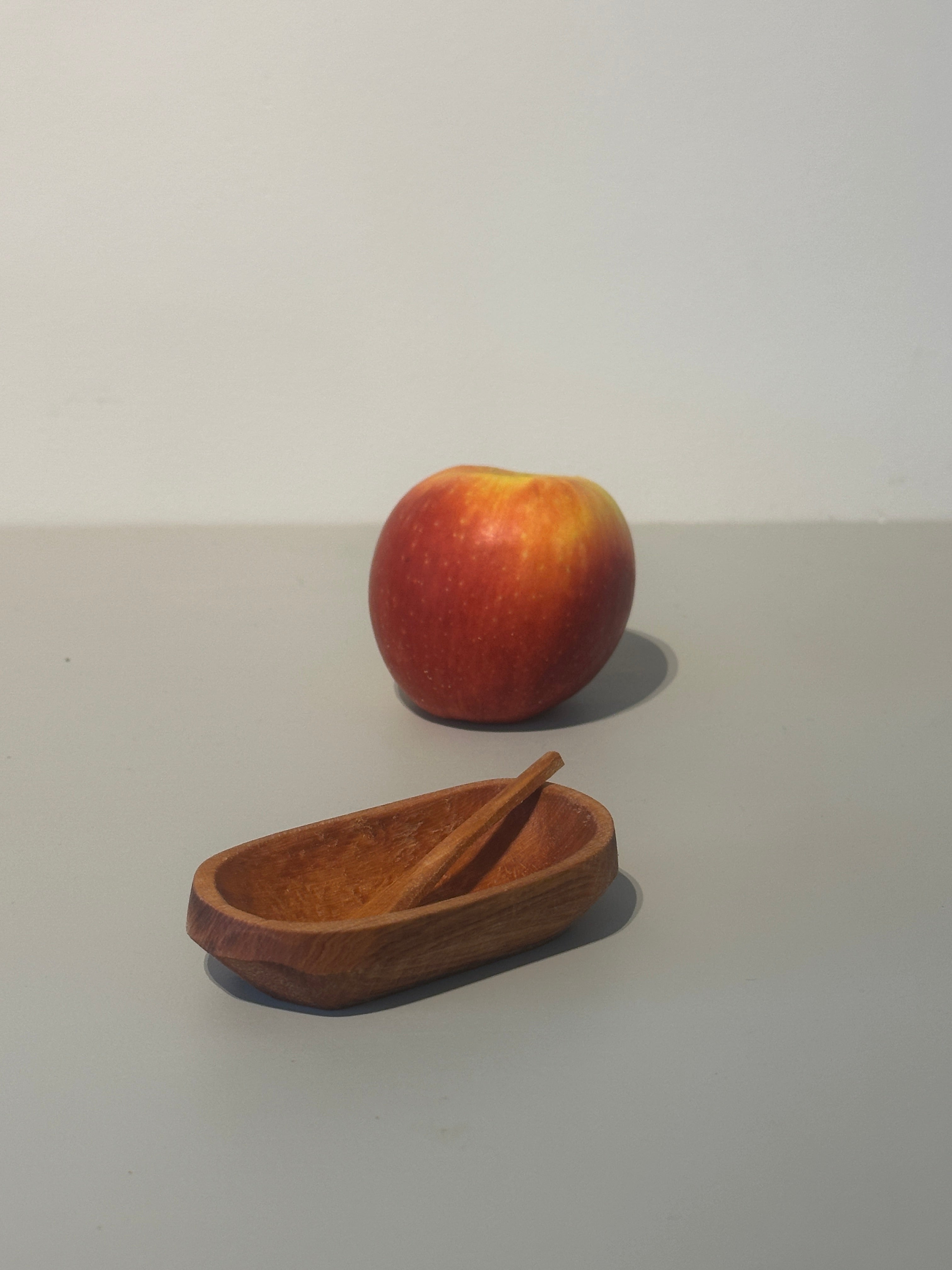 Pocillo simple de mañío con cuchara