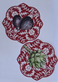 Set de 6 Individuales Alcachofa e Higo - Creado x Coty Abbott