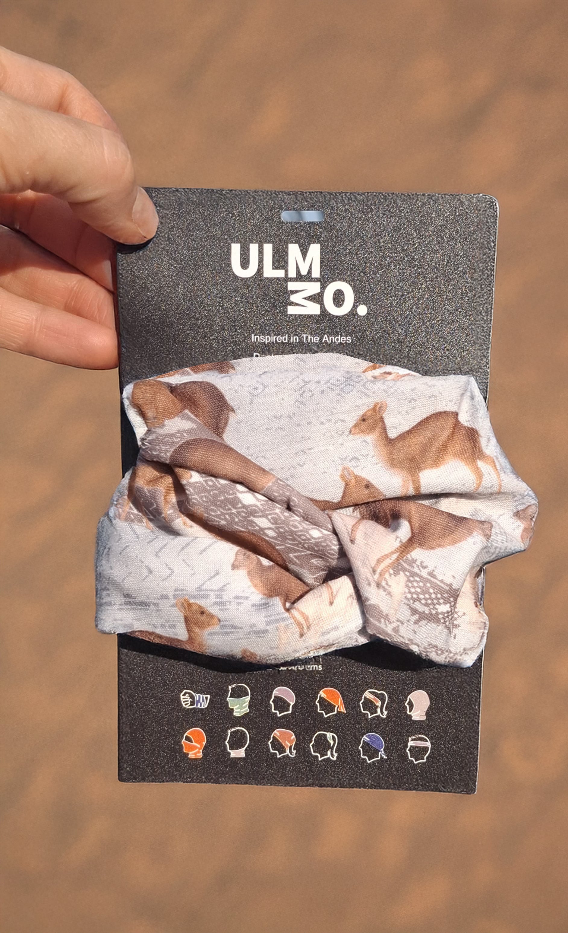 BANDANA HUEMUL - Creado en Chile
