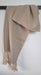 Bufanda alpaca unisex Beige - Creado en Chile