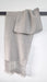 Bufanda alpaca unisex / Gris Claro - Creado en Chile