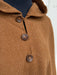 Poncho Tradicional Lana con Capucha - Camel - Creado en Chile