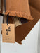 Poncho Tradicional Lana - Camel con Líneas Café - Creado en Chile