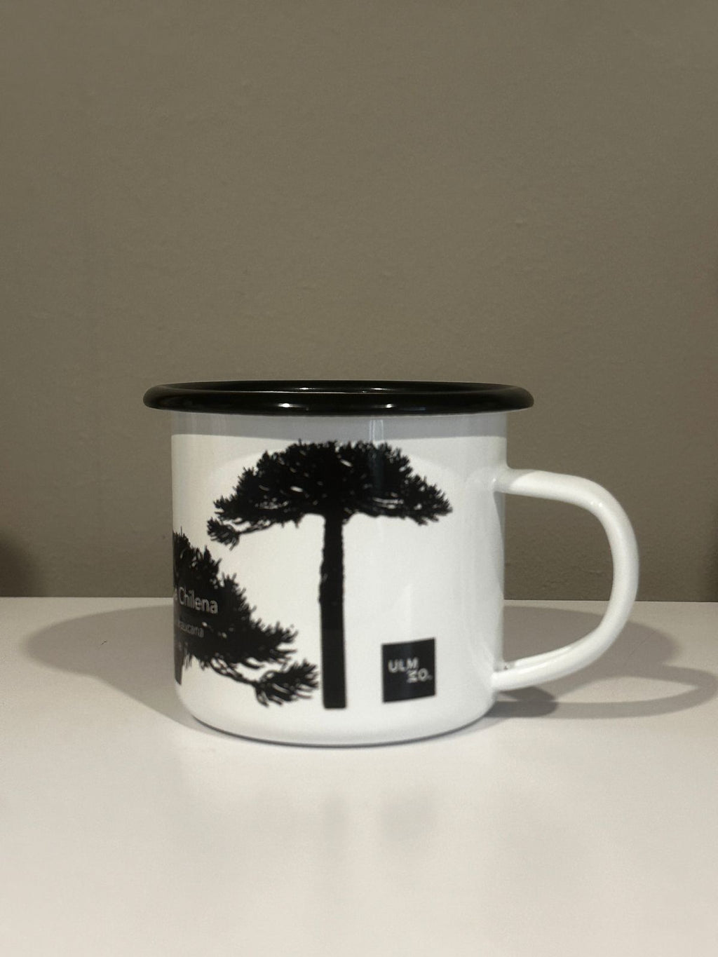 Tazón Enlozado Araucaria Chilena - Creado en Chile